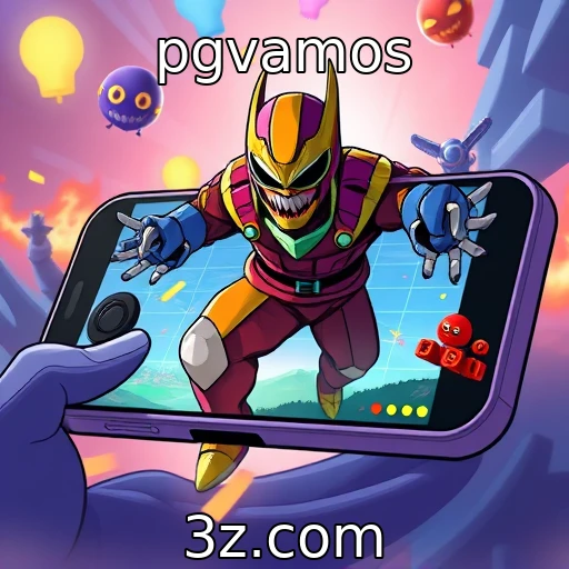 Crescimento do mercado de jogos móveis